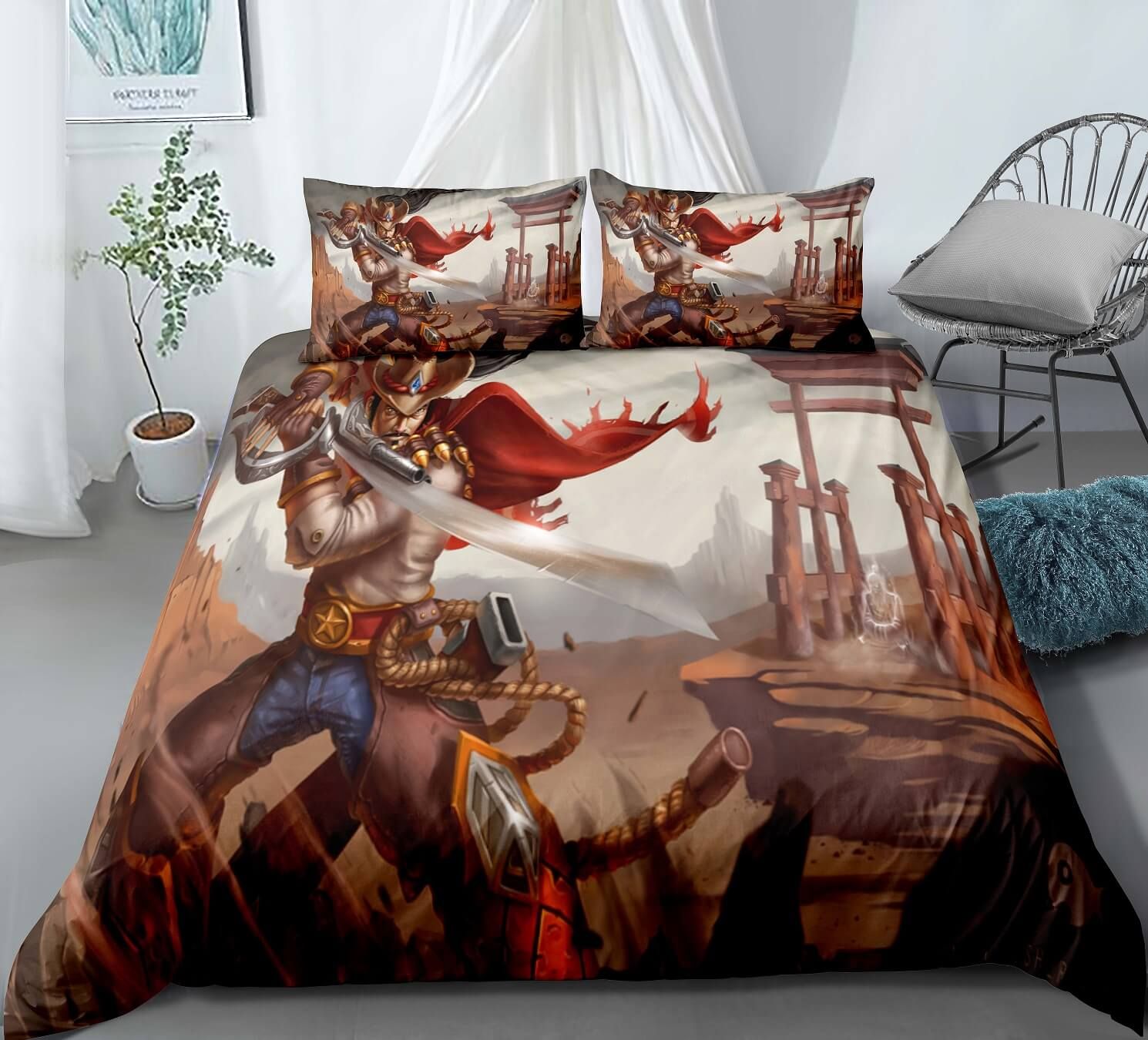 League Of Legends Lol Yasuo 7 Duvet Cover Quilt Cover