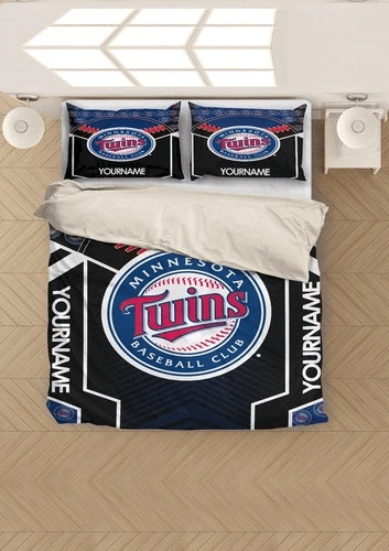Mlb Baseball Minnesota Twins Bedding Sets Duvet Cover Bedroom Quilt