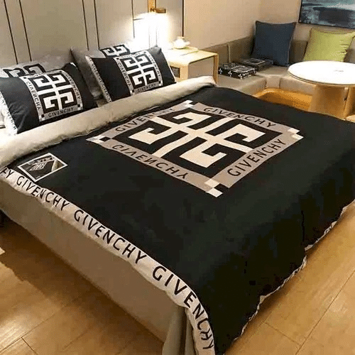 Givenchy 02 Bedding Sets Duvet Cover Bedroom Quilt Bed Sets