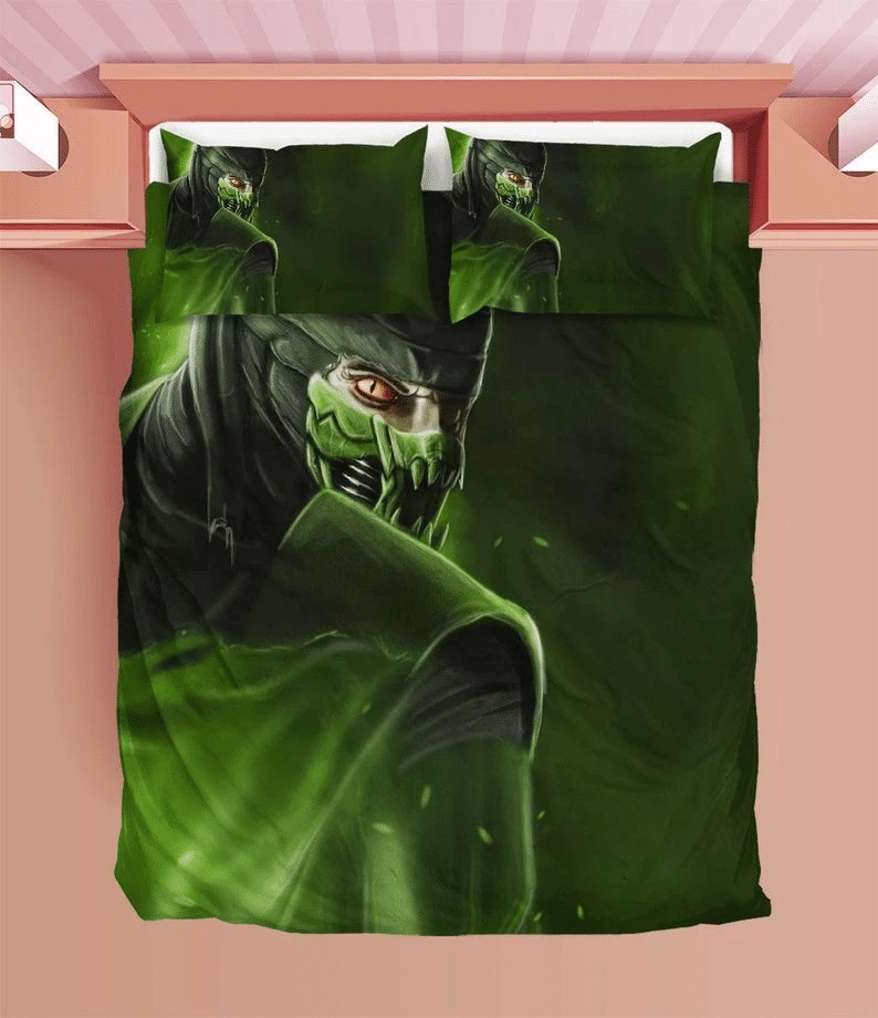 Mortal Kombat Duvet Reptile Bedding Set Quilt Bed Sets Blanket