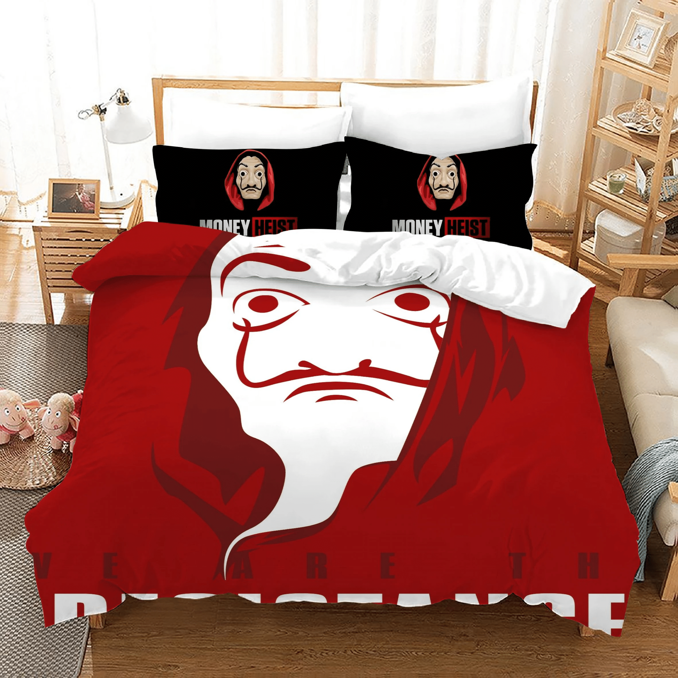 La Casa De Papel 27 Duvet Cover Pillowcase Bedding Sets