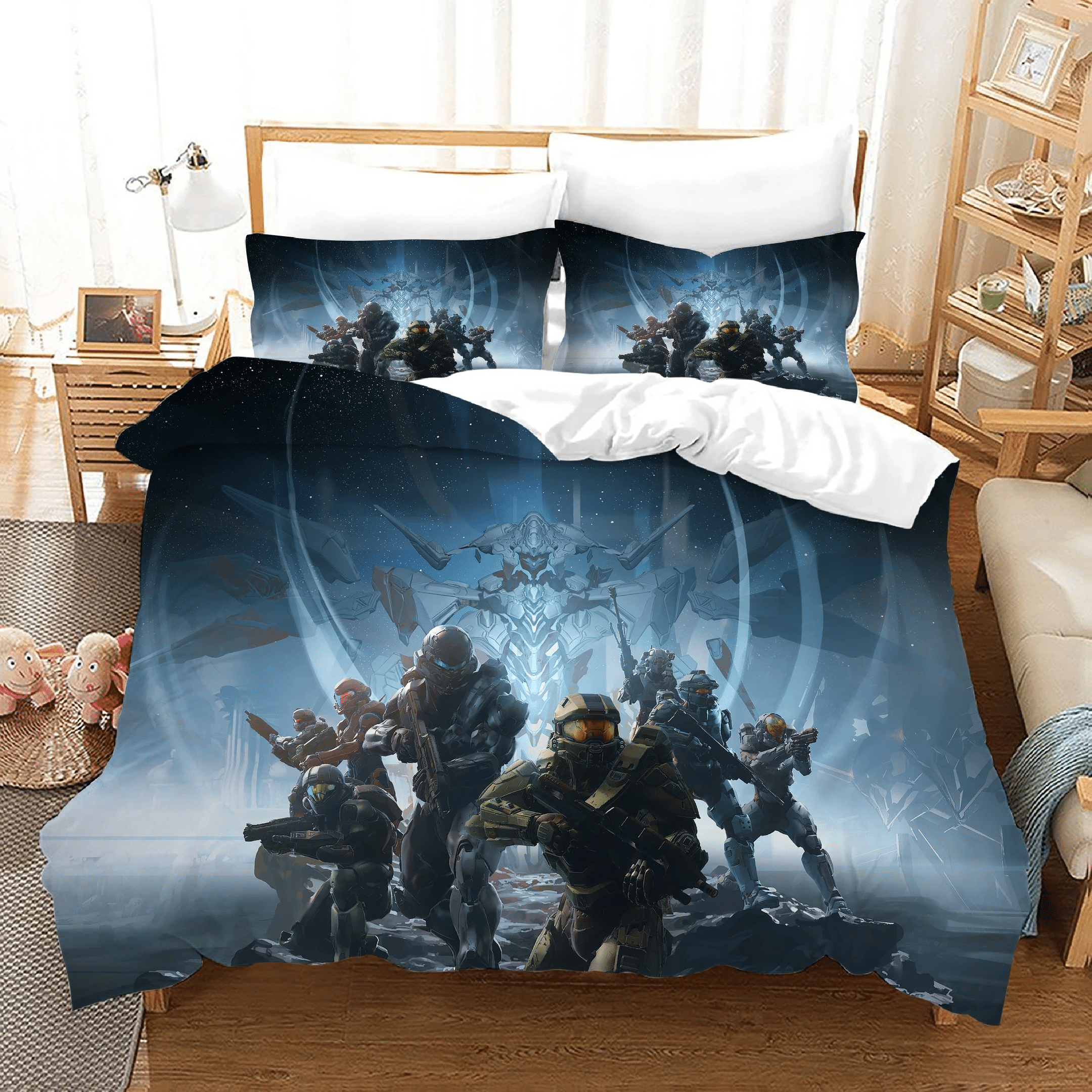 Halo 5 Guardians 22 Duvet Cover Quilt Cover Pillowcase Bedding