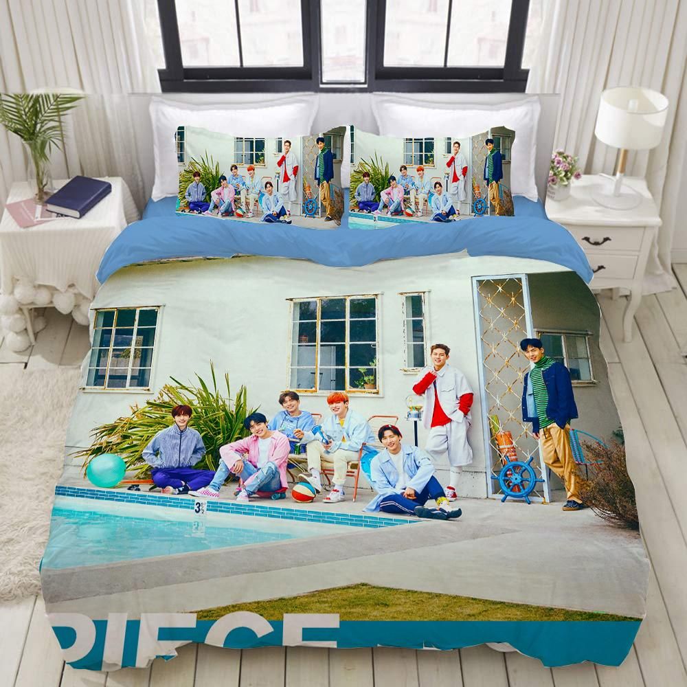 Monsta X Kpop 4 Duvet Cover Quilt Cover Pillowcase Bedding