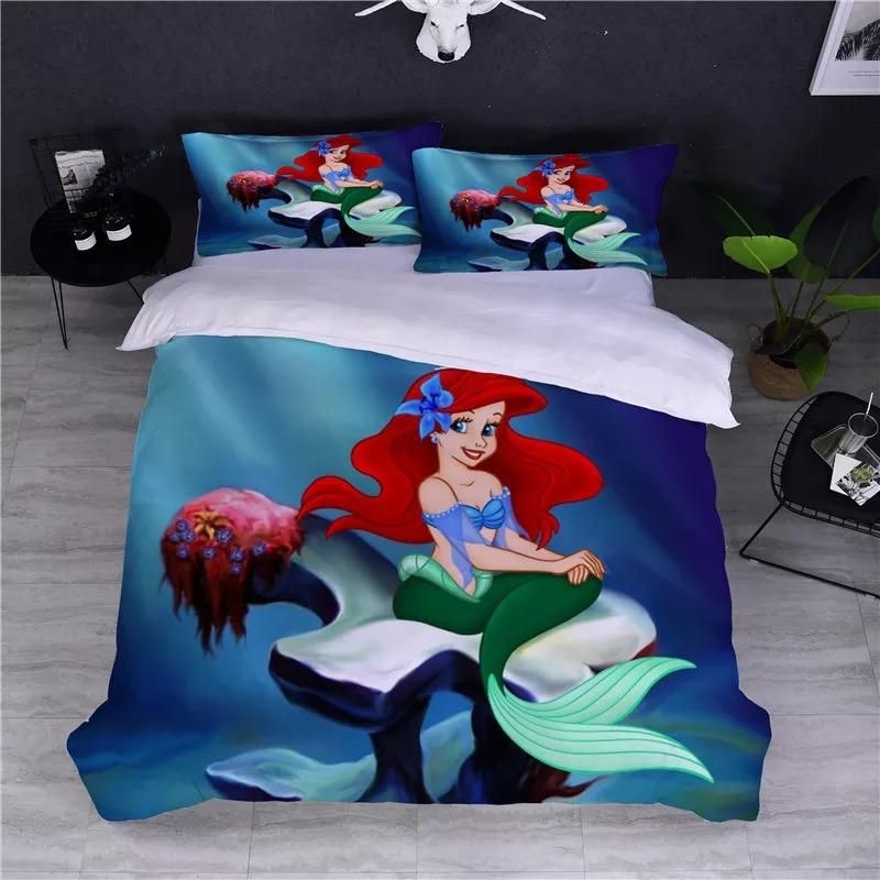 Mermaid 4 Duvet Cover Quilt Cover Pillowcase Bedding Sets Bed