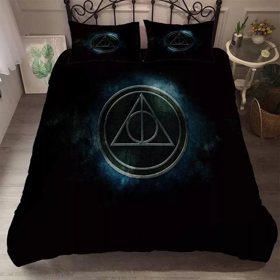 Harry Potter Gryffindor Slytherin Ravenclaw And Hufflepuff 41 Duvet Cover