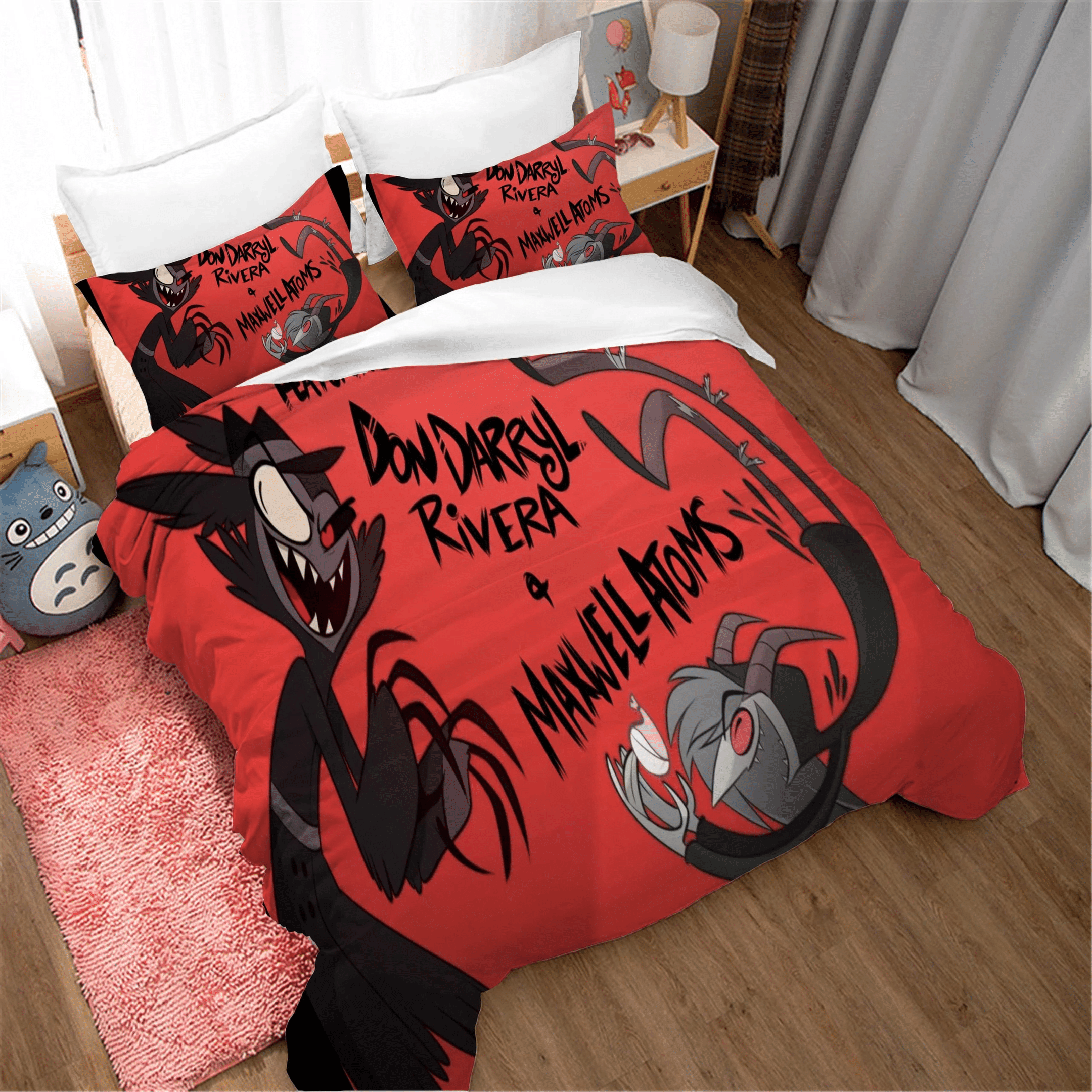 Hazbin Hotel Alastor 1 Duvet Cover Quilt Cover Pillowcase Bedding