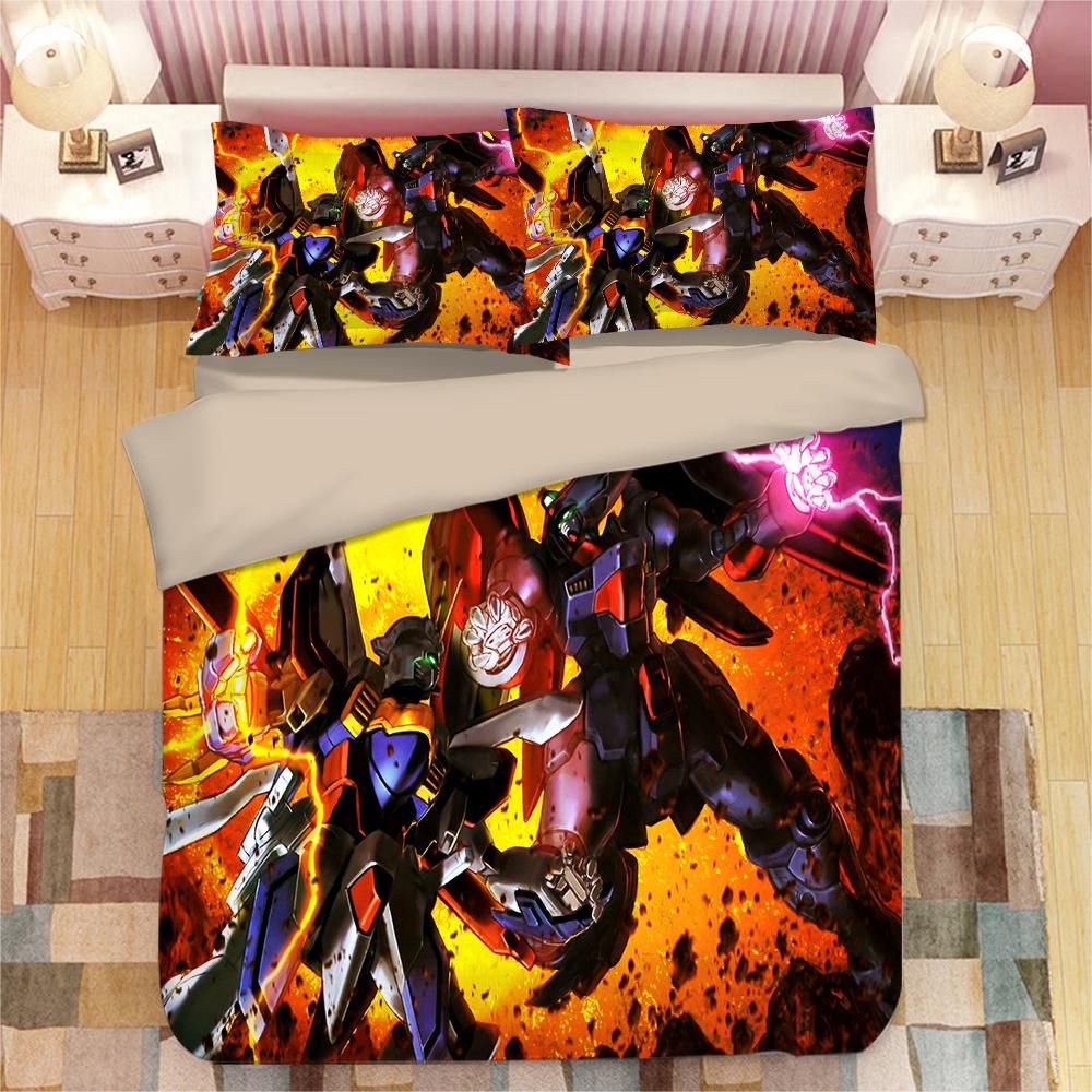 Gundam 8 Duvet Cover Quilt Cover Pillowcase Bedding Sets Bed