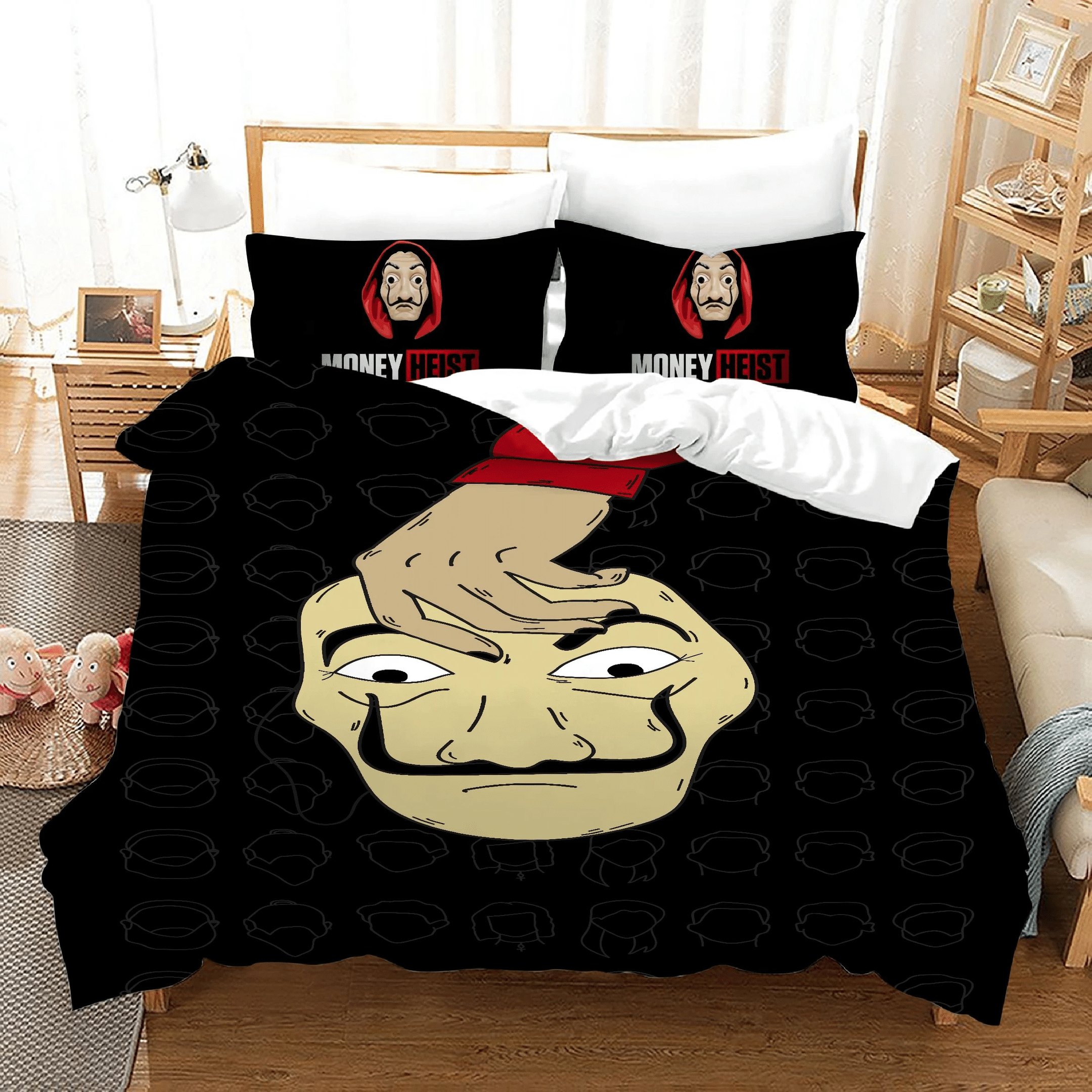 La Casa De Papel 20 Duvet Cover Pillowcase Bedding Sets