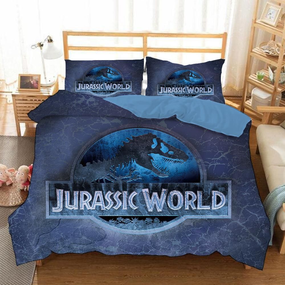 Jurassic World 1 Duvet Cover Pillowcase Bedding Sets Home Bedroom