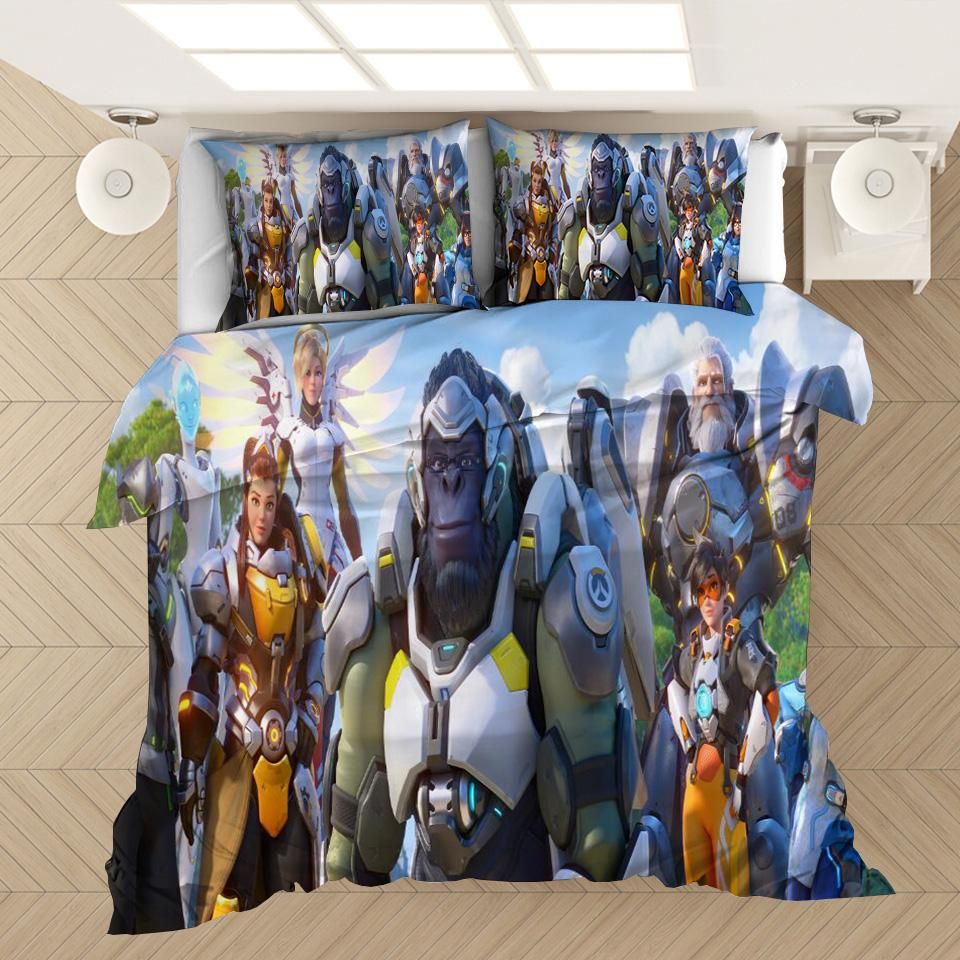 Game Overwatch 28 Duvet Cover Quilt Cover Pillowcase Bedding Sets