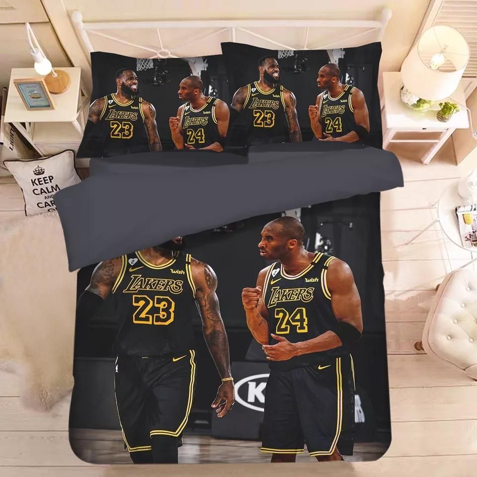 Lebron James Basketball 11 Duvet Cover Pillowcase Bedding Sets Home