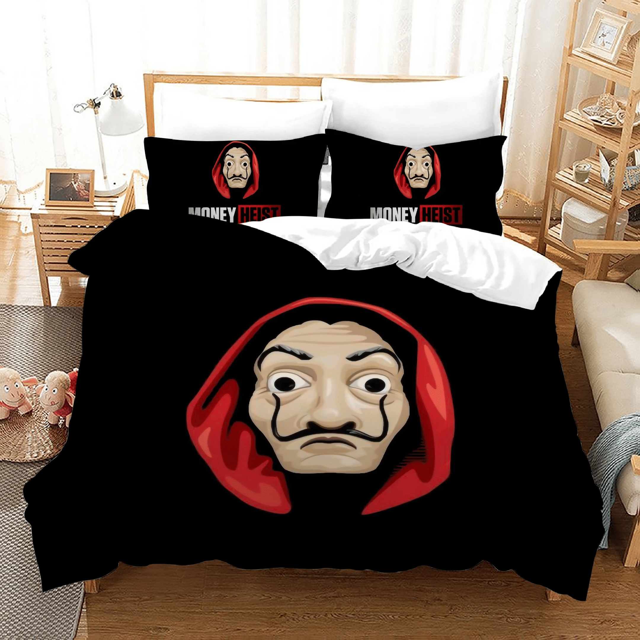 La Casa De Papel 9 Duvet Cover Pillowcase Bedding Sets