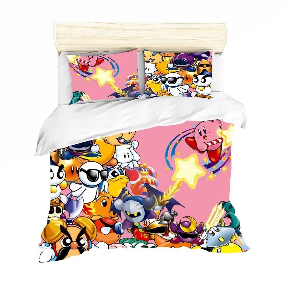 Kirby 038 The Amazing Mirror 3 Duvet Cover Pillowcase Bedding