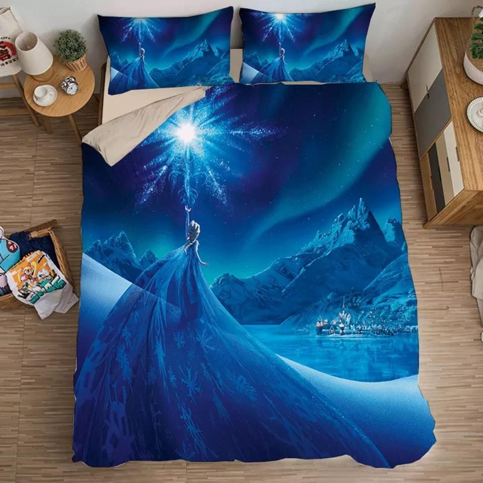 Frozen Anna Elsa Princess 15 Duvet Cover Pillowcase Bedding Sets