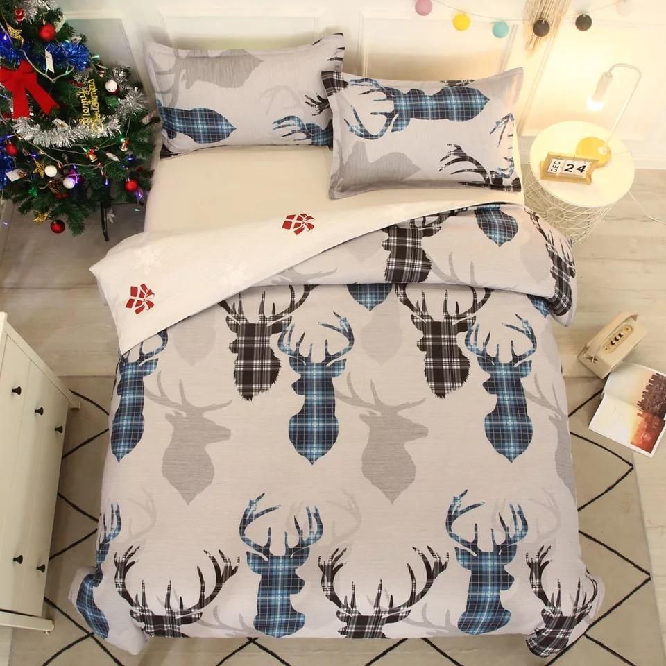 Merry Christmas 4 Duvet Cover Quilt Cover Pillowcase Bedding Sets