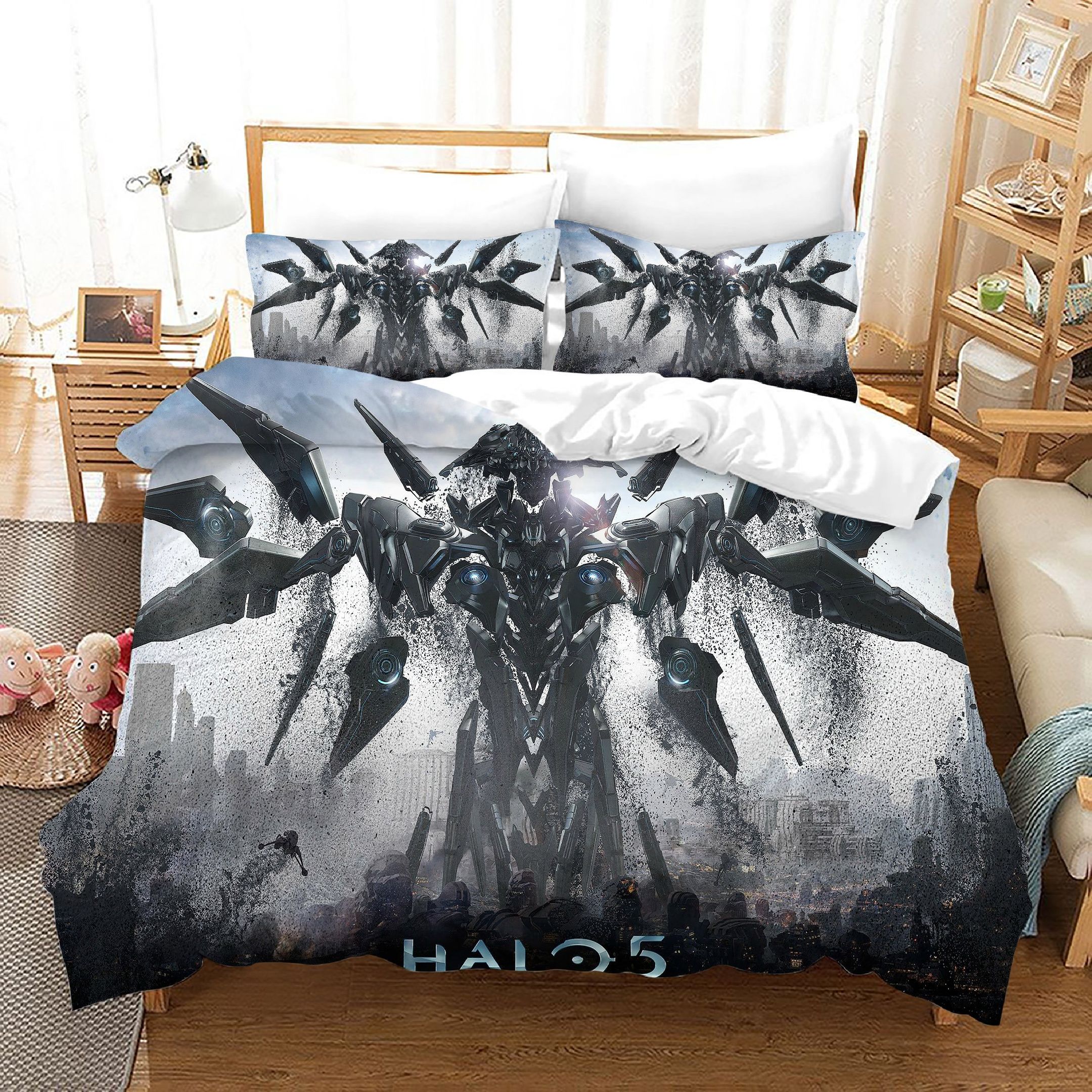 Halo 5 Guardians 13 Duvet Cover Quilt Cover Pillowcase Bedding