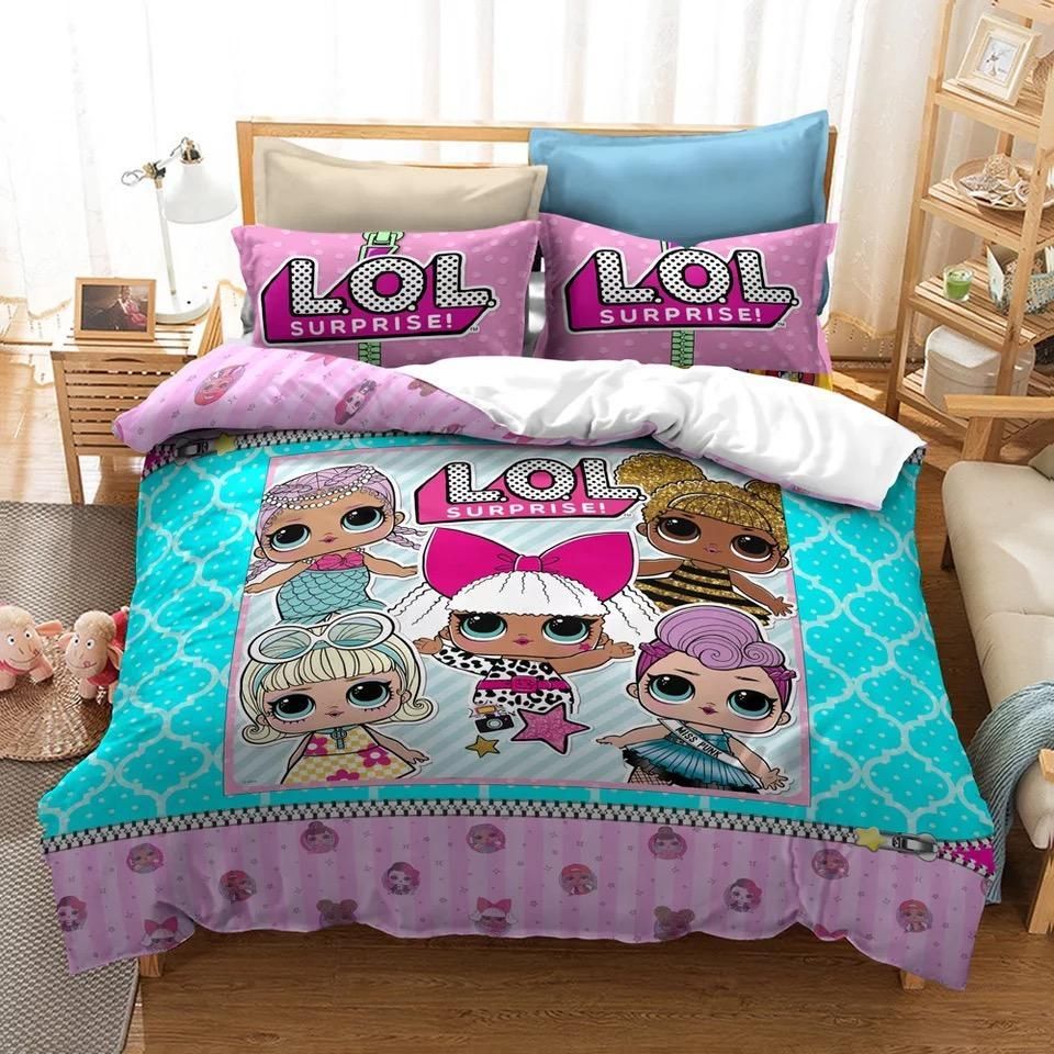 L O L Surprise 18 Duvet Cover Pillowcase Bedding Sets Home Decor