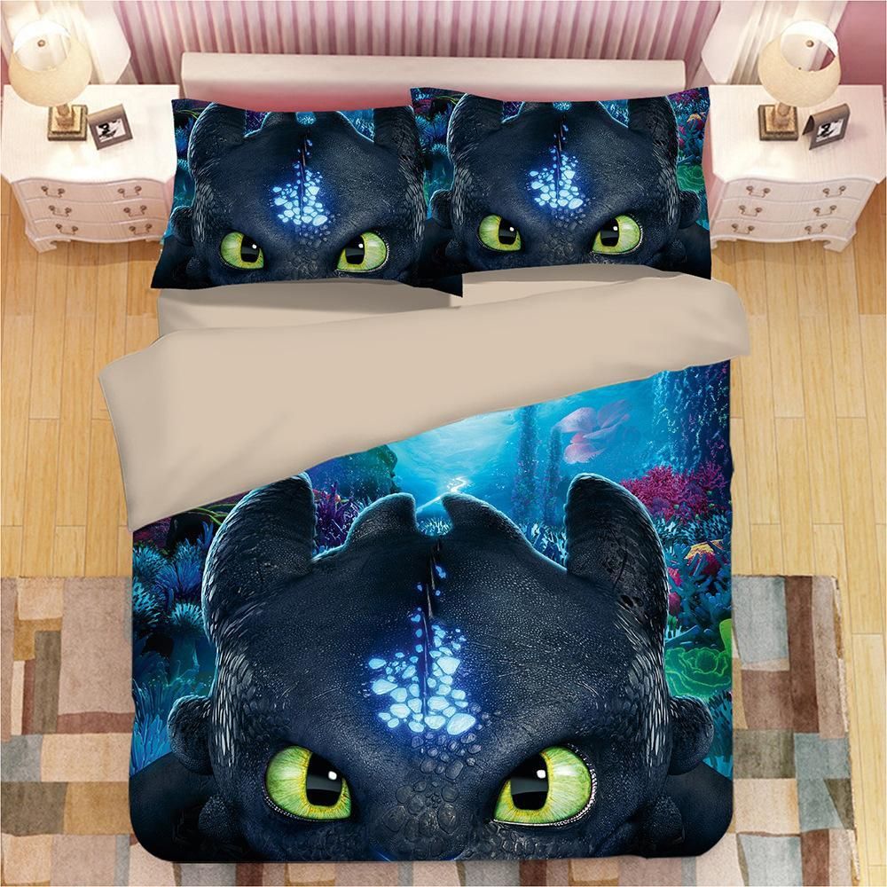 How To Train Your Dragon 2 Duvet Cover Pillowcase Bedding