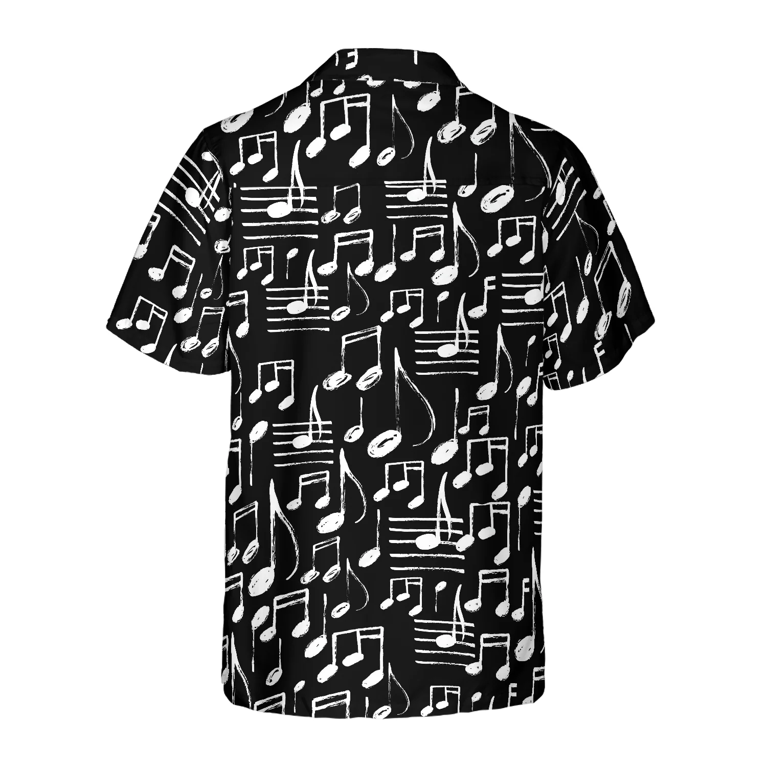 Music Note Shirt Hawaiian Shirt Aloha Shirt For Men and Women