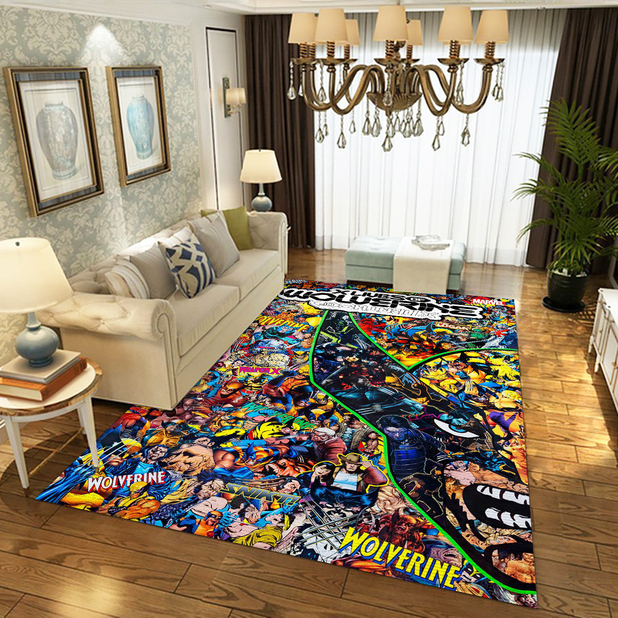 Wolverine Rug, Living Room And Bedroom Rug - Home Decor - Indoor Outdoor Rugs