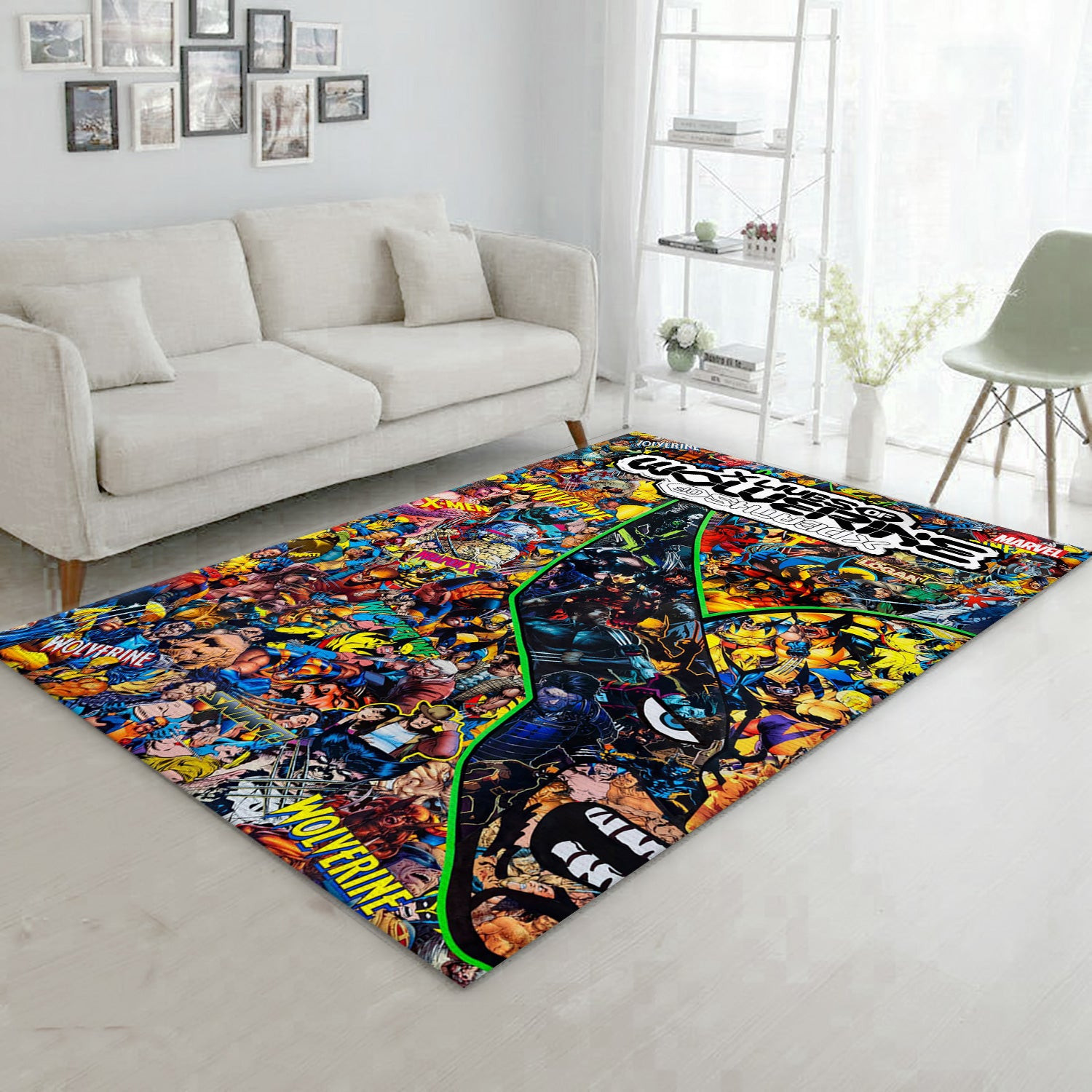 Wolverine Rug, Living Room And Bedroom Rug - Home Decor - Indoor Outdoor Rugs