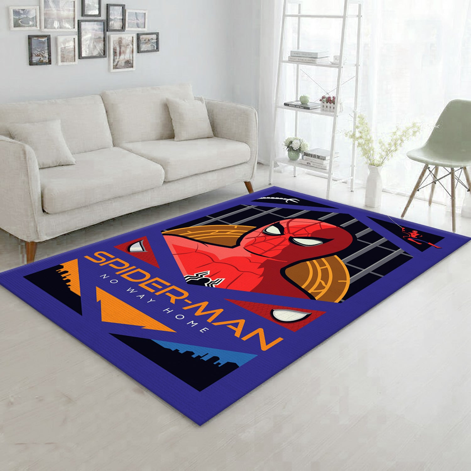 Spider Man No Way Home Ver1 Movie Area Rug, Bedroom Rug - Home Decor - Indoor Outdoor Rugs