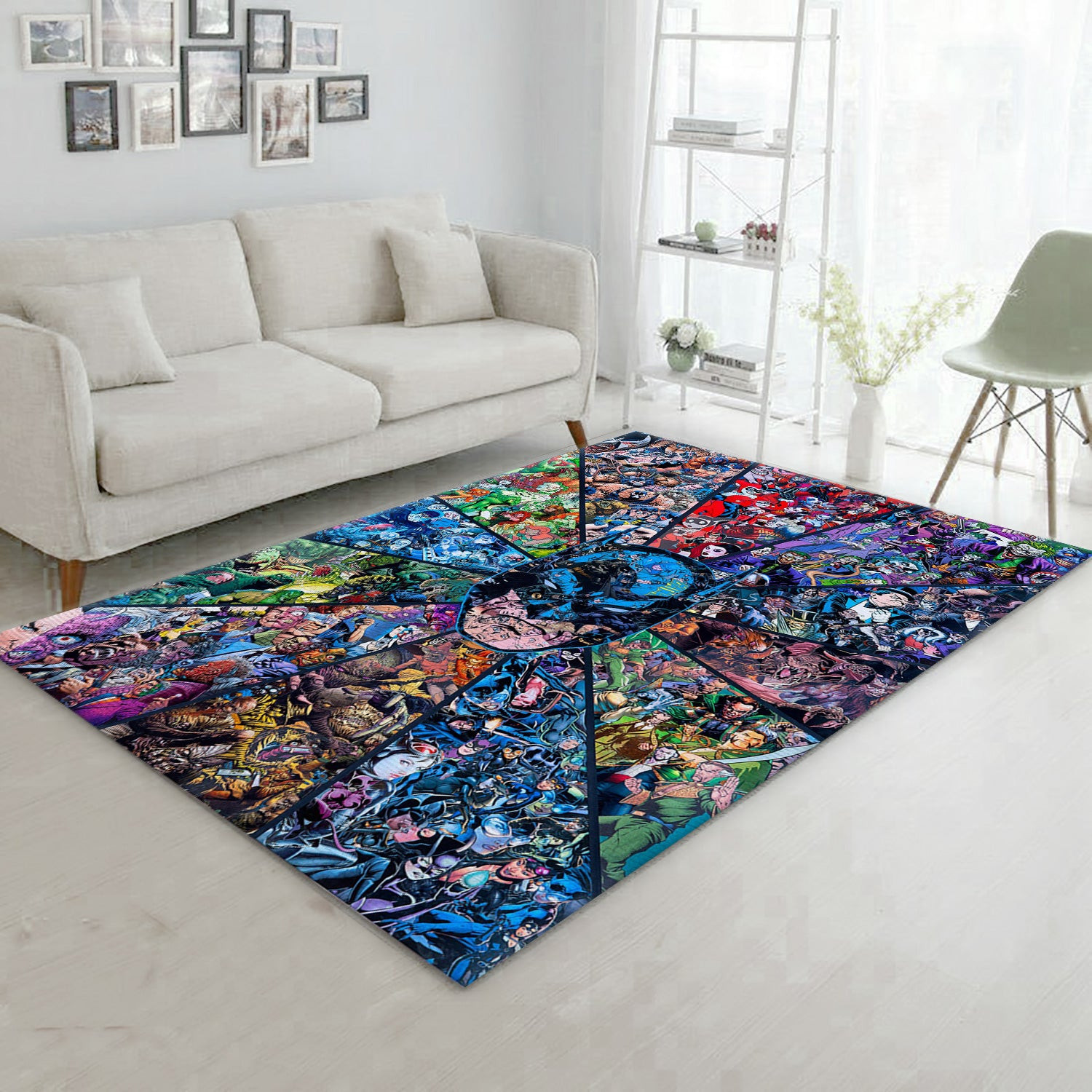 Batman V3 Area Rug For Christmas, Bedroom Rug - Home Decor - Indoor Outdoor Rugs