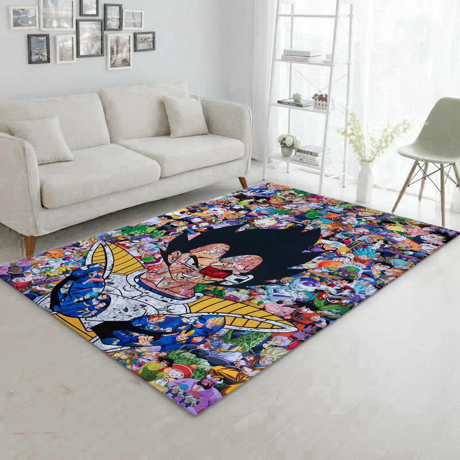 Dragon Ball Rug, Living Room Rug - Carpet Floor Decor - Indoor Outdoor Rugs