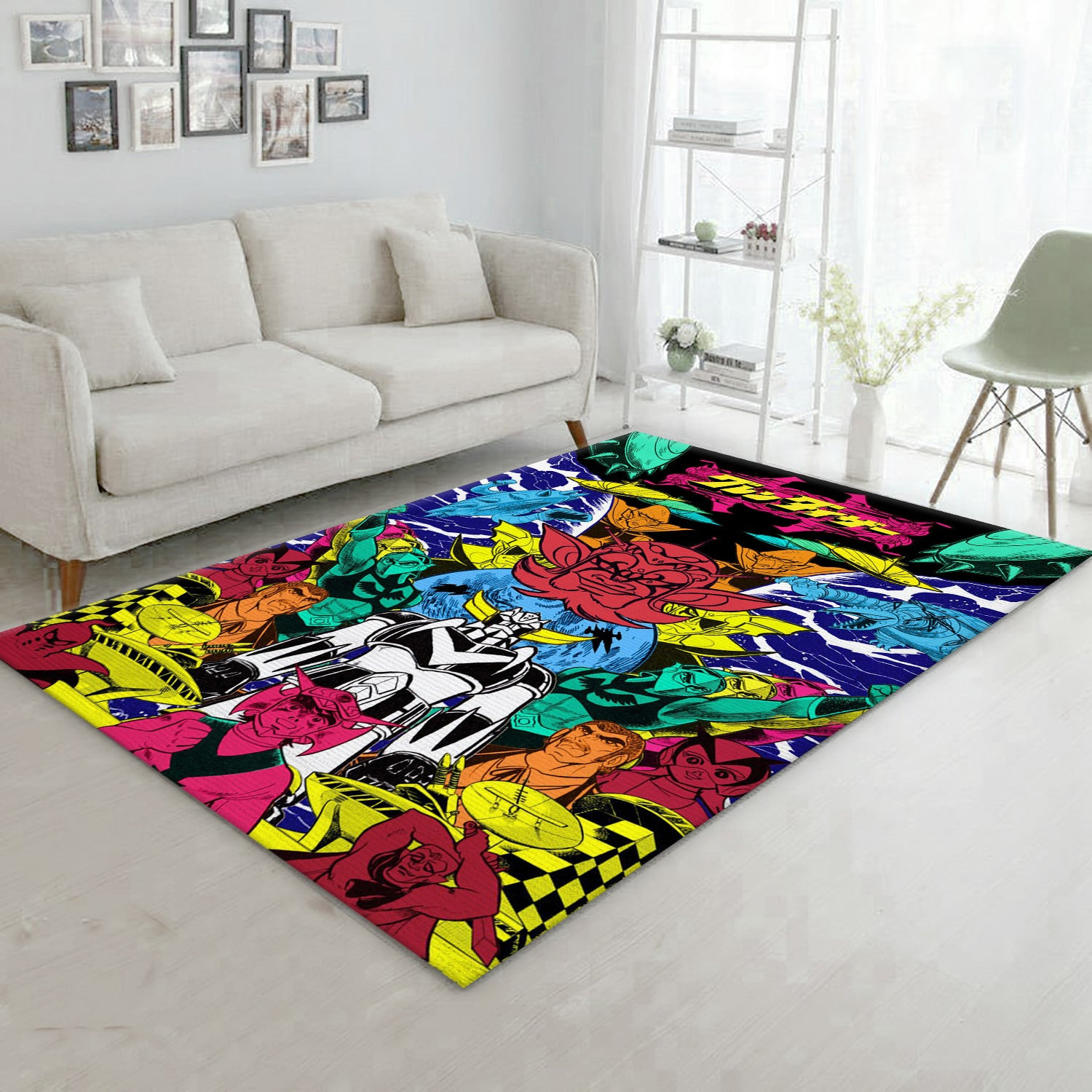 Great Grendizer Movie Area Rug, Living Room Rug - Home Decor - Indoor Outdoor Rugs