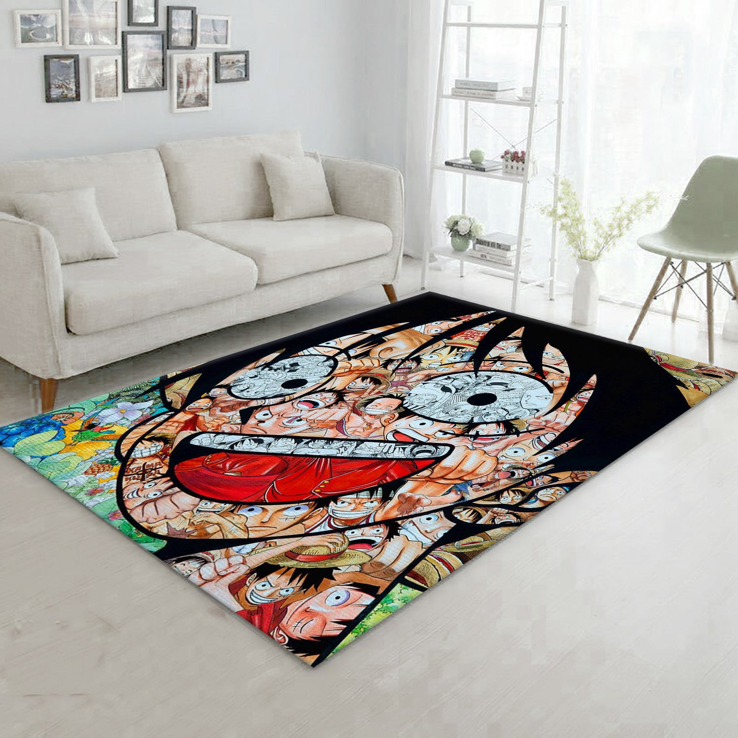 Luffy Rug, Living Room Rug - Carpet Floor Decor - Indoor Outdoor Rugs