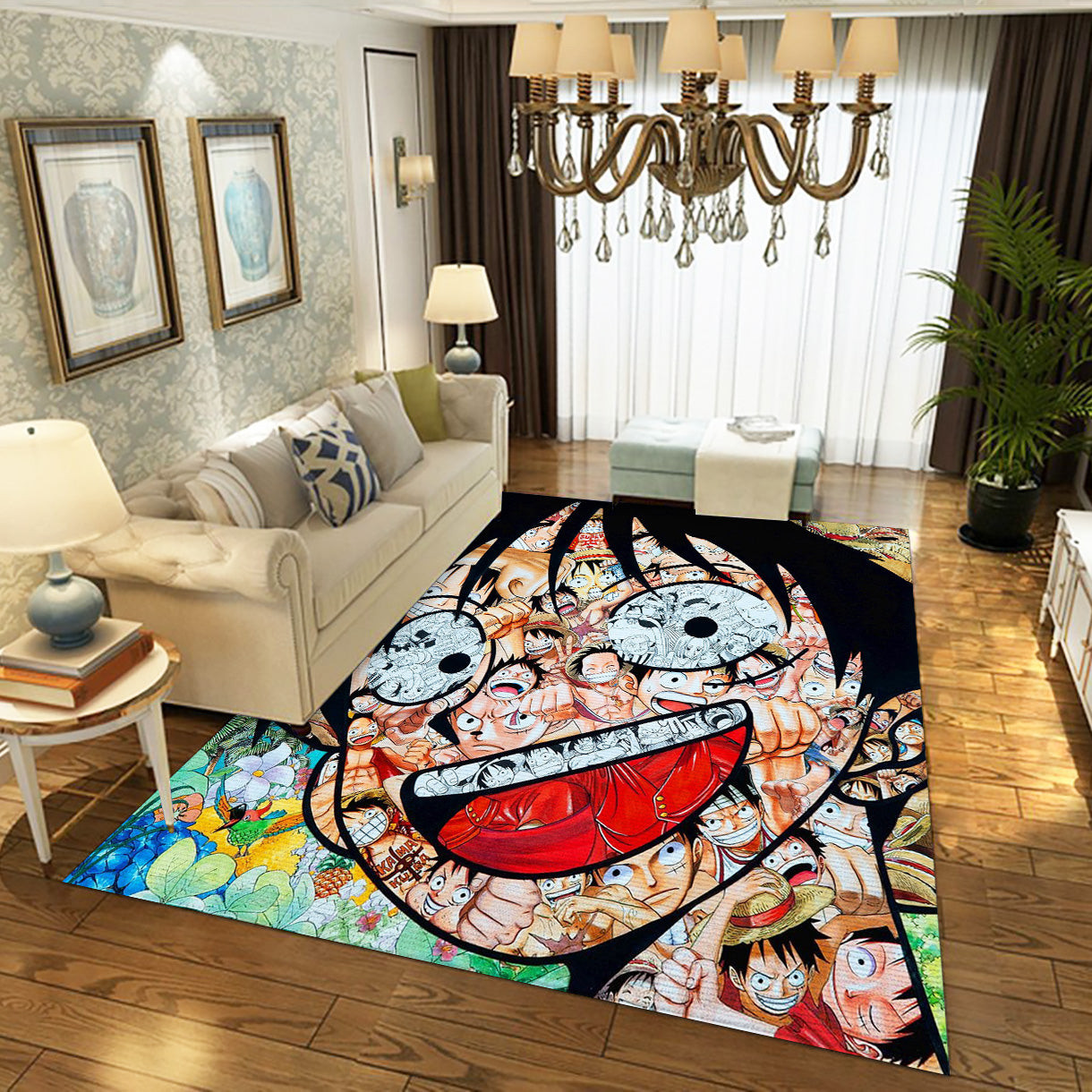 Luffy Rug, Living Room Rug - Carpet Floor Decor - Indoor Outdoor Rugs