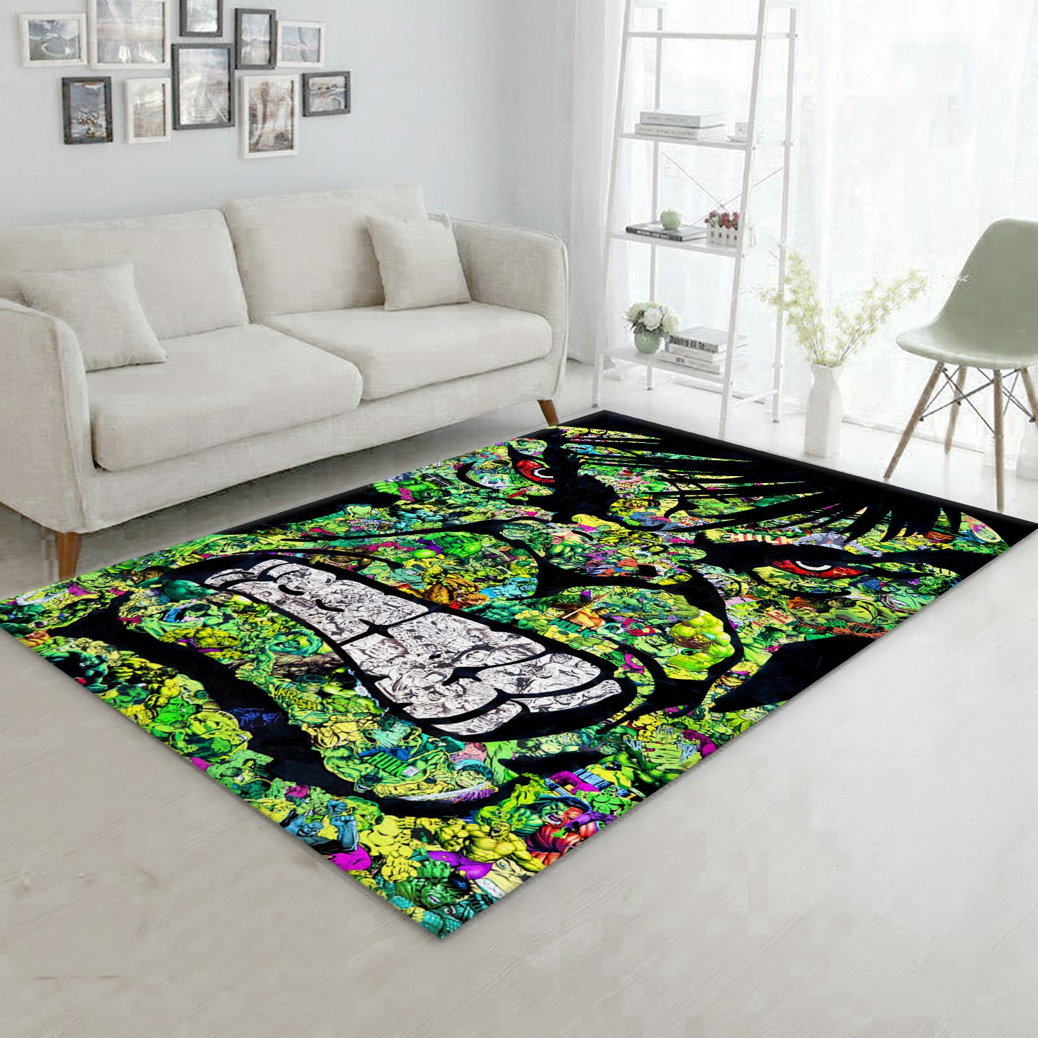 Nervous Hulk Rug, Bedroom Rug - Home US Decor - Indoor Outdoor Rugs