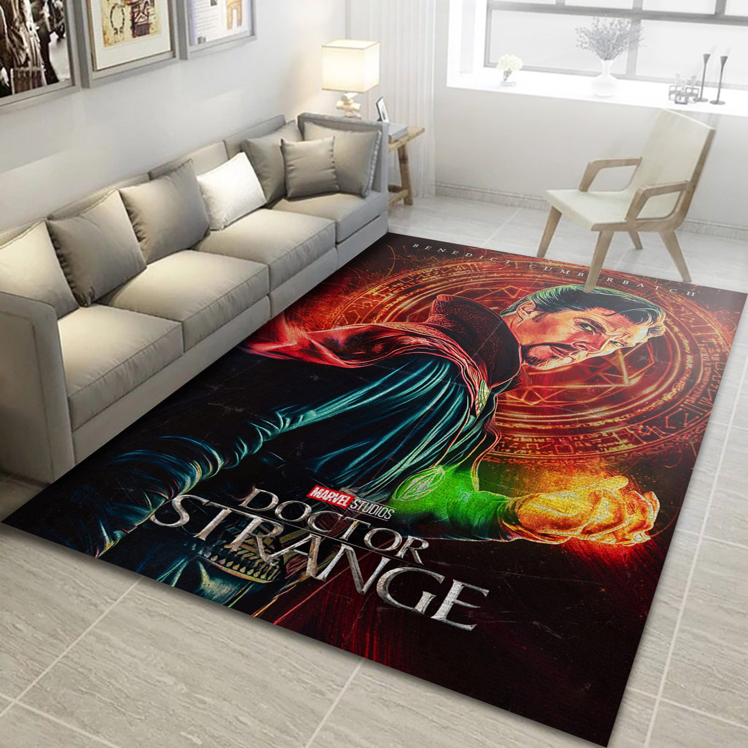 Doctor Strange Ver1 Area Rug For Christmas, Bedroom Rug - Home Decor - Indoor Outdoor Rugs