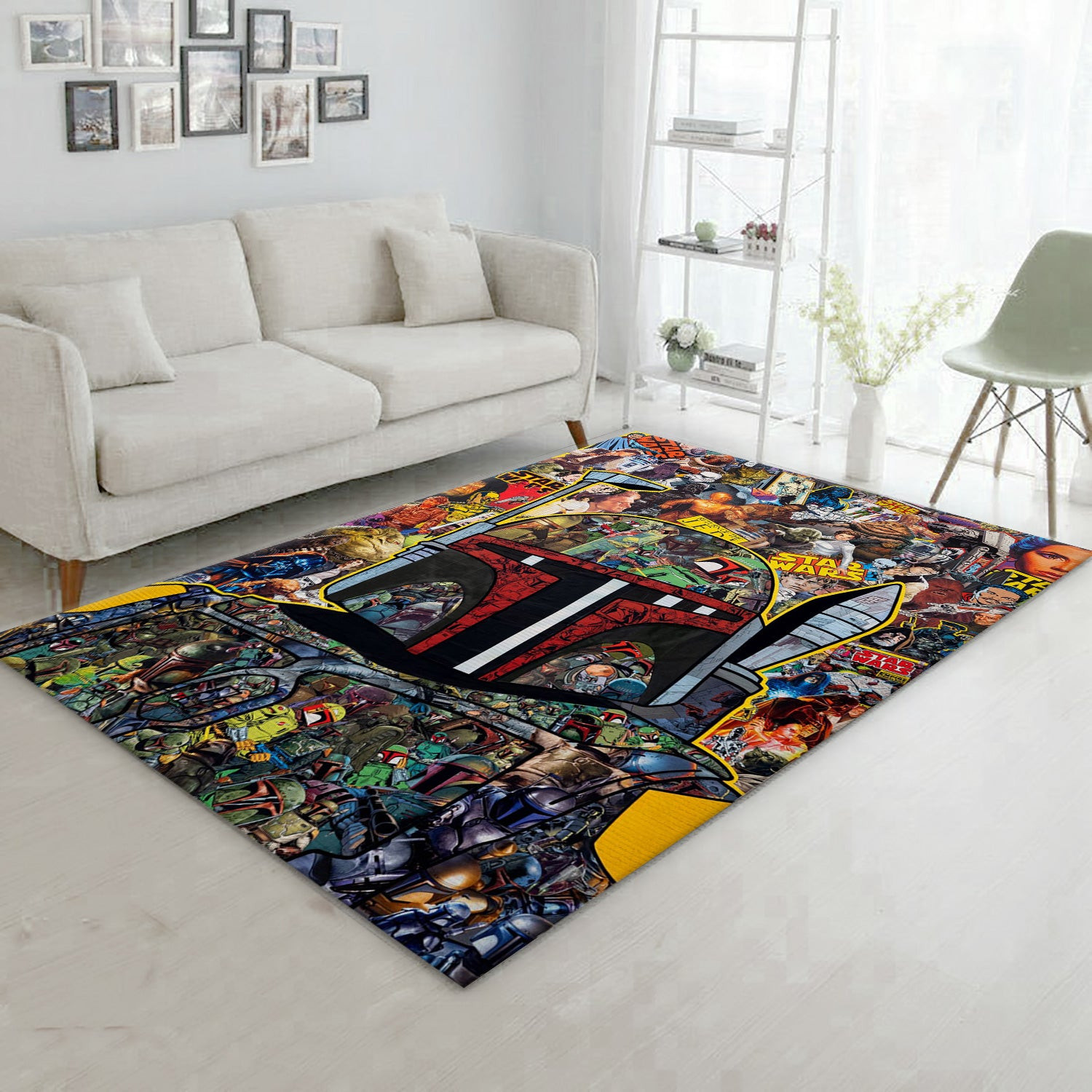 Star Wars Area Rug, Bedroom Rug - Carpet Floor Decor - Indoor Outdoor Rugs