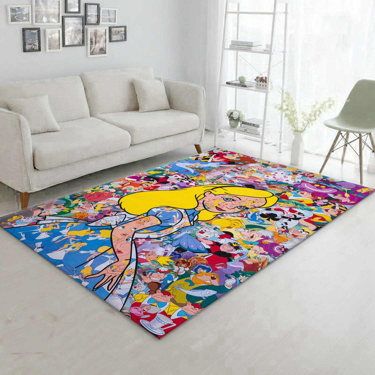 Alice Movie Area Rug, Living Room Rug - Floor Decor - Indoor Outdoor Rugs