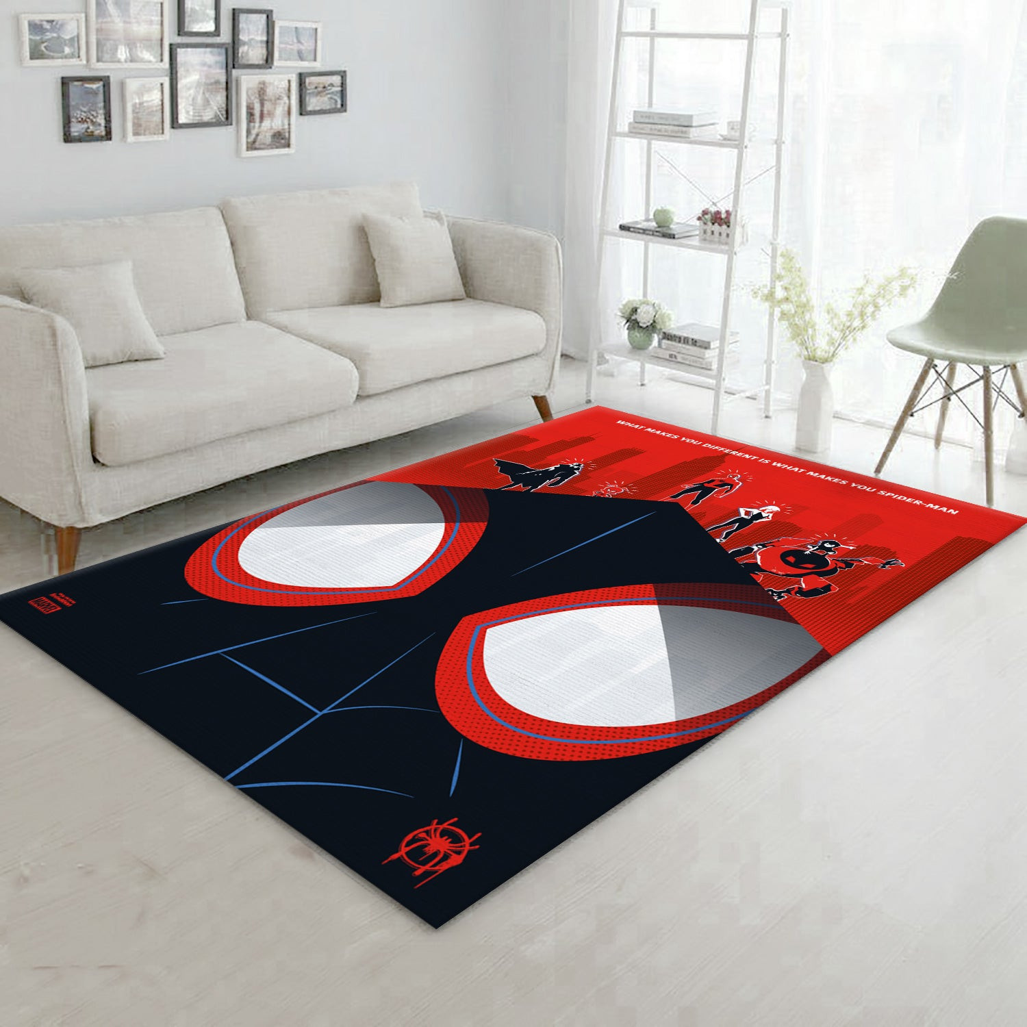 Spider Man Into The Spider Verse Ver2 Area Rug, Living Room Rug - Home US Decor - Indoor Outdoor Rugs