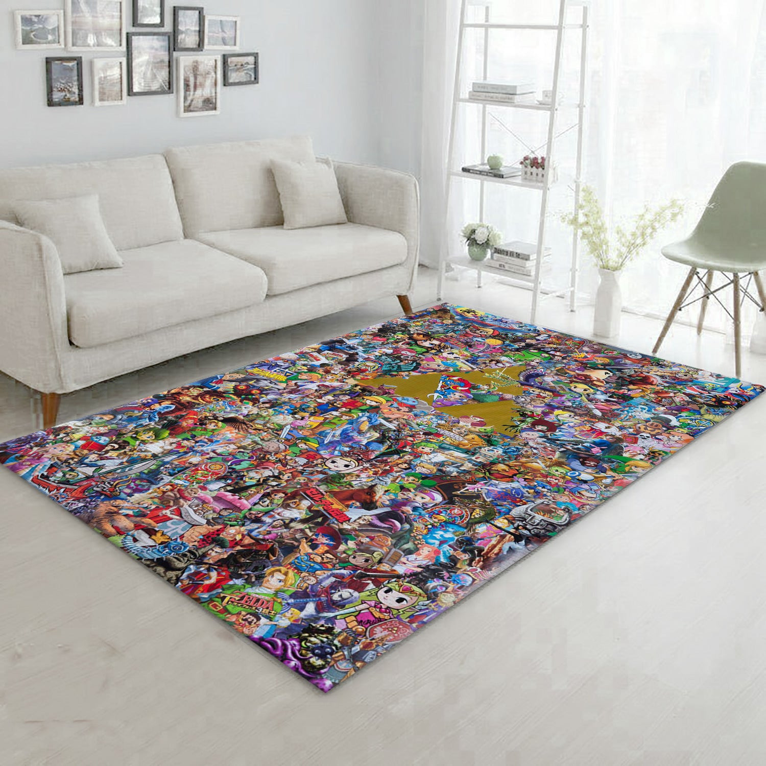 The Legend Of Zelda V4 Rug, Bedroom Rug - Home Decor Floor Decor - Indoor Outdoor Rugs