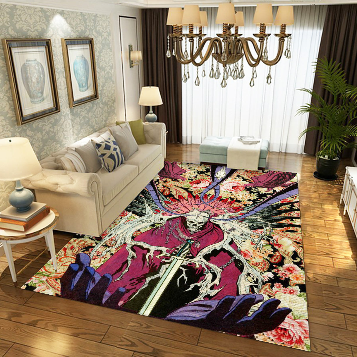 Symphony Of Darkness Movie Area Rug, Living Room And Bedroom Rug – Carpet Floor Decor – Indoor Outdoor Rugs