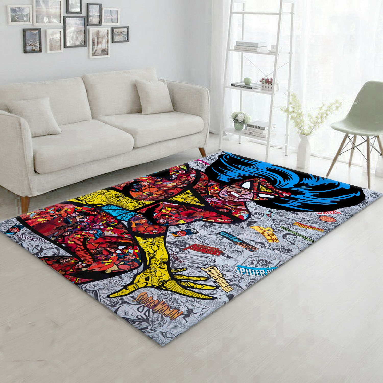 Spider Woman Movie Area Rug, Living Room And Bedroom Rug - Home US Decor - Indoor Outdoor Rugs