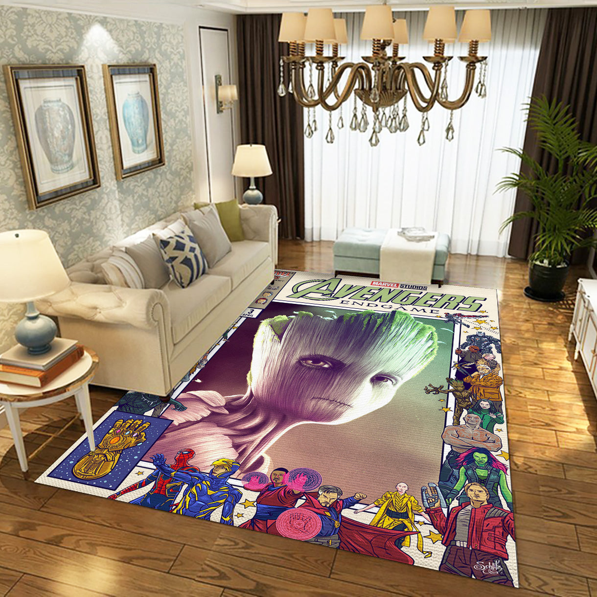 I Am Groot Rug, Bedroom Rug - Home Decor Floor Decor - Indoor Outdoor Rugs