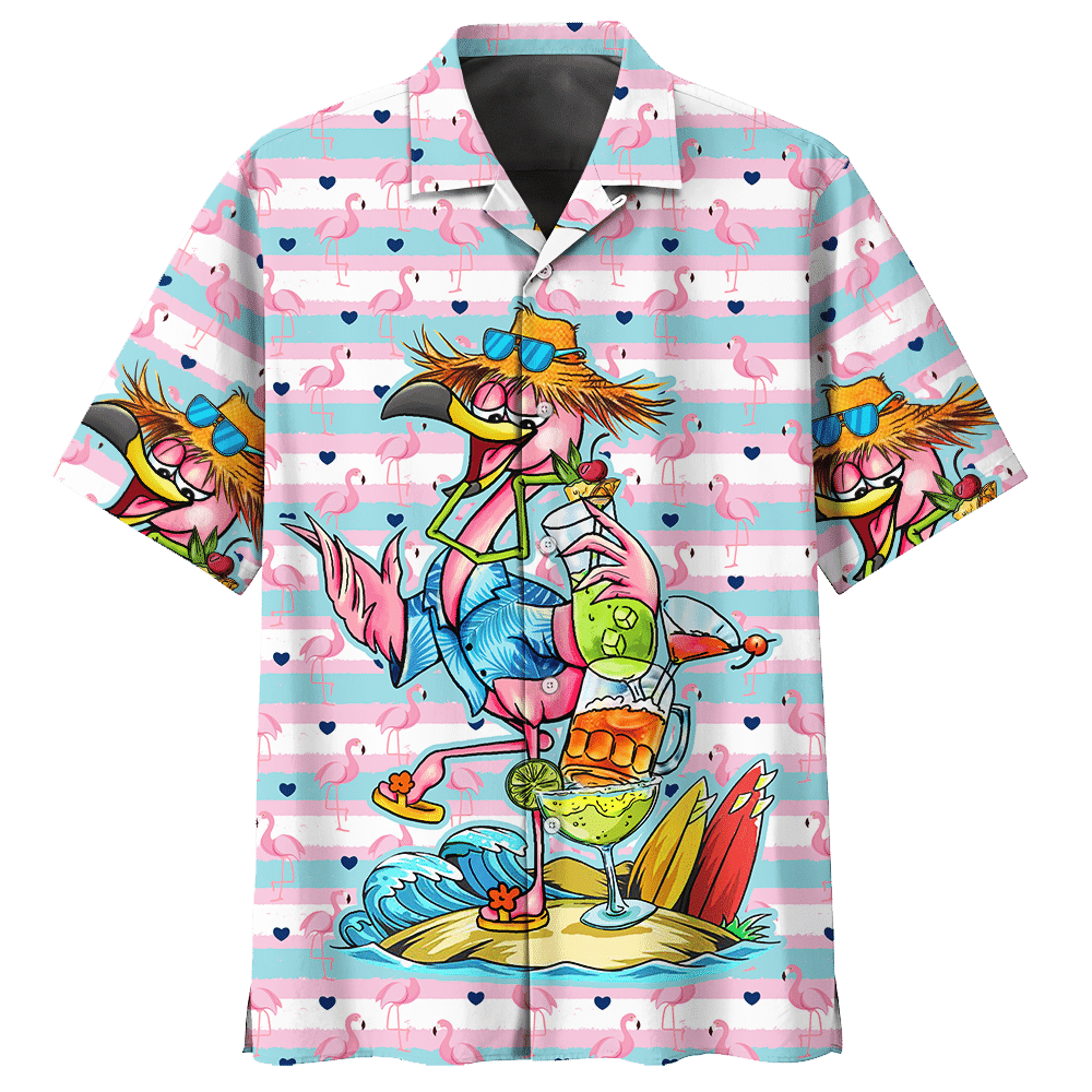 Flamingo Hawaiian Shirt 7 For Men Women