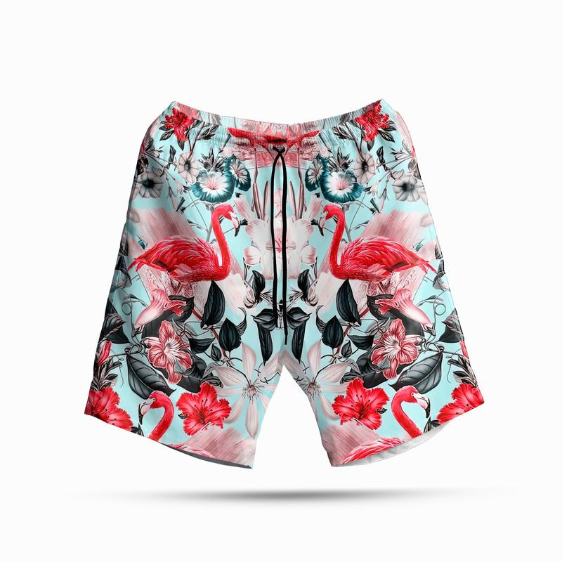 Familleus - Flamingo Hawaiian Shirt For Men Women