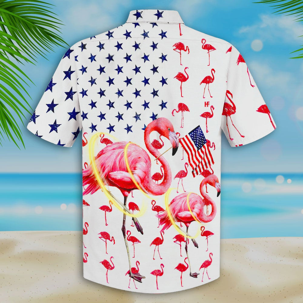 Flamingo Hawaiian Shirt 2 For Men Women