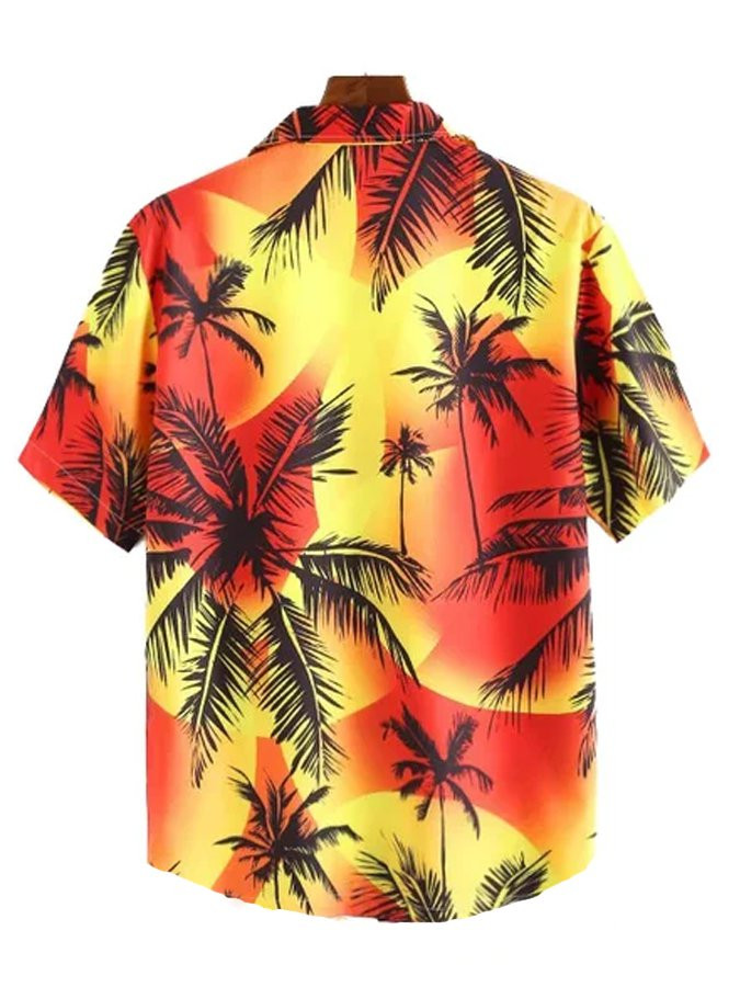 Short Sleeve Authentic Hawaiian Shirts For Men