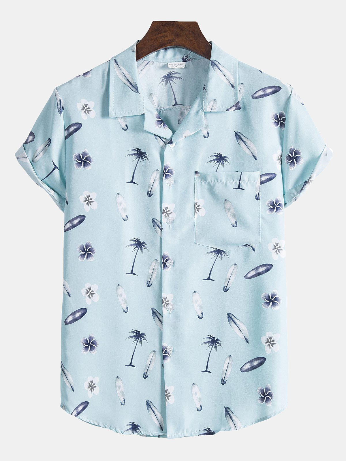 Mens Shirt Collar Casual Shirts Hawaiian Shirt for Men Women