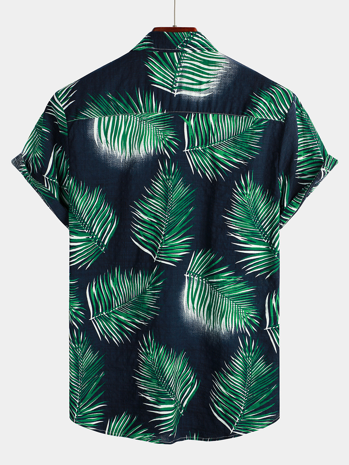 Mens Summer Tropical Short Sleeve Hawaiian Shirt