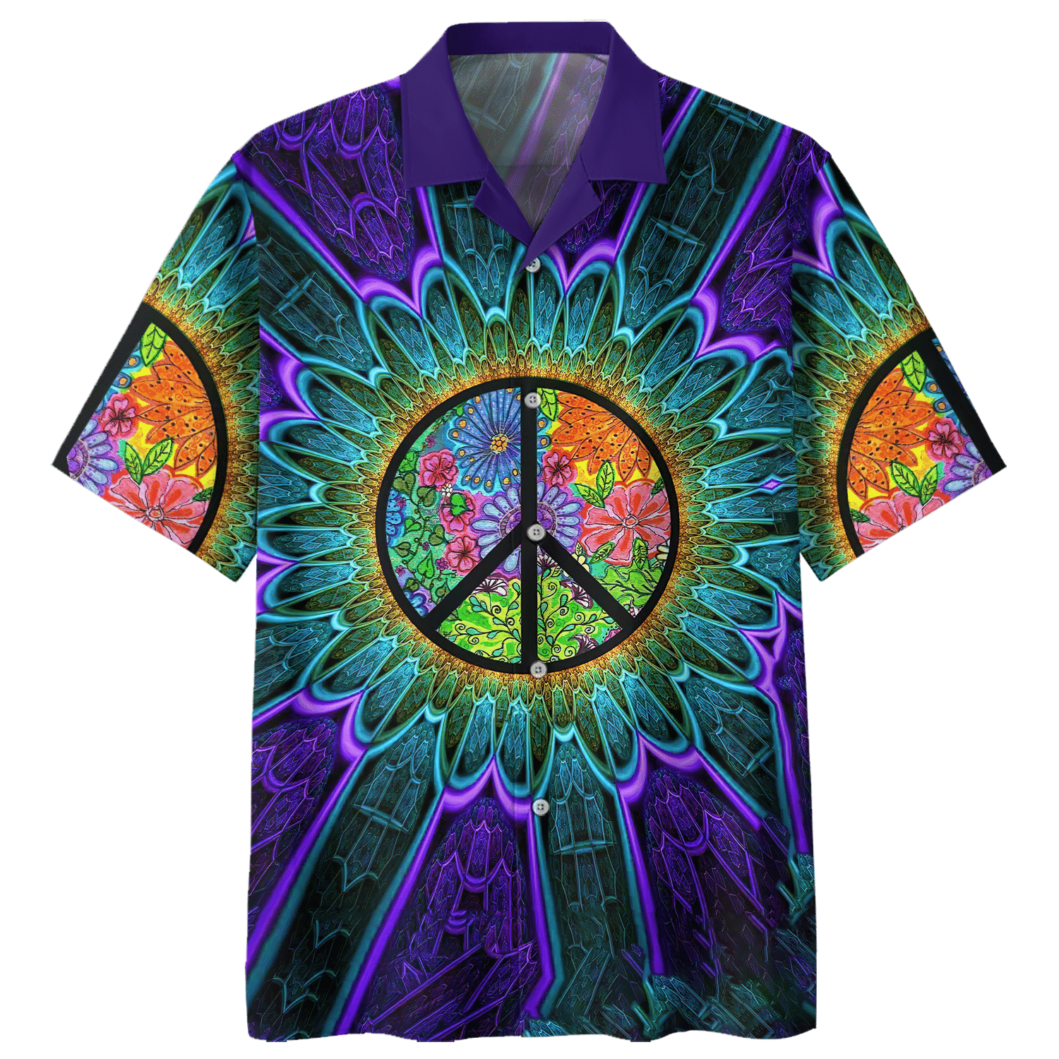 Hippie Hawaiian Shirt - 103 For Men Women