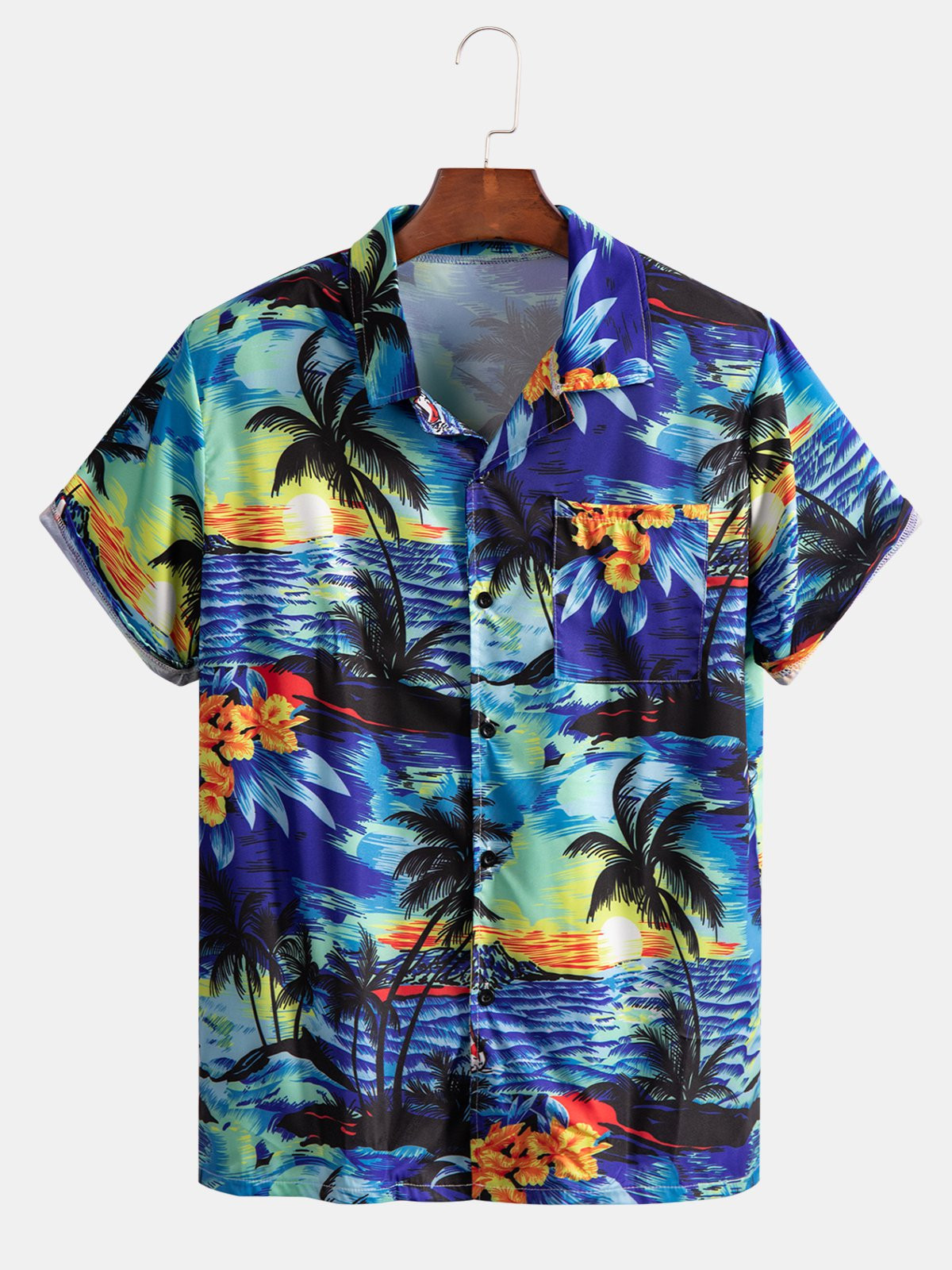 Beach Shirts  Tops Hawaiian Shirt for Men Women