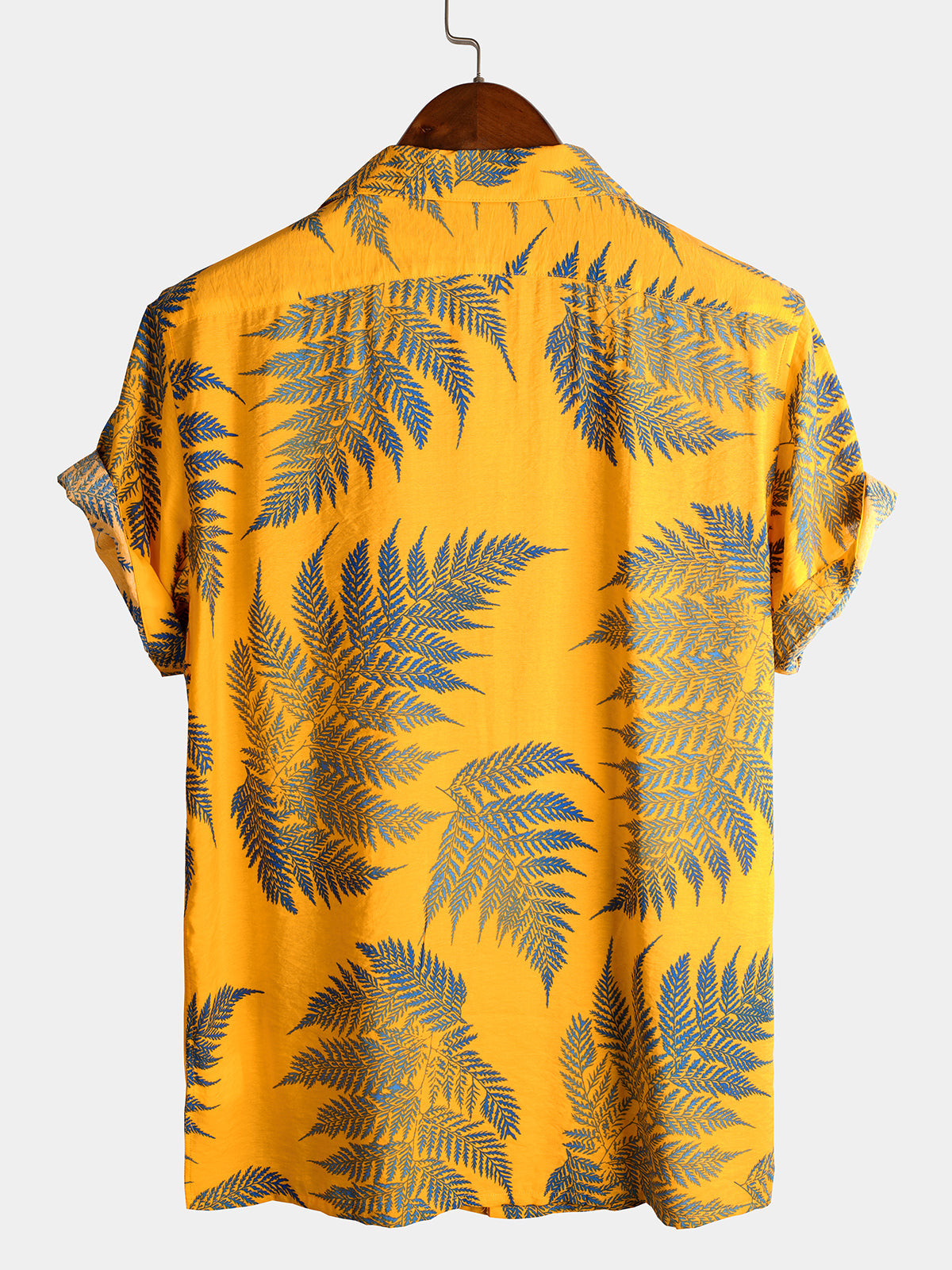 Mens Holiday Short Sleeve Cotton Shirt Hawaiian Shirt for Men Women