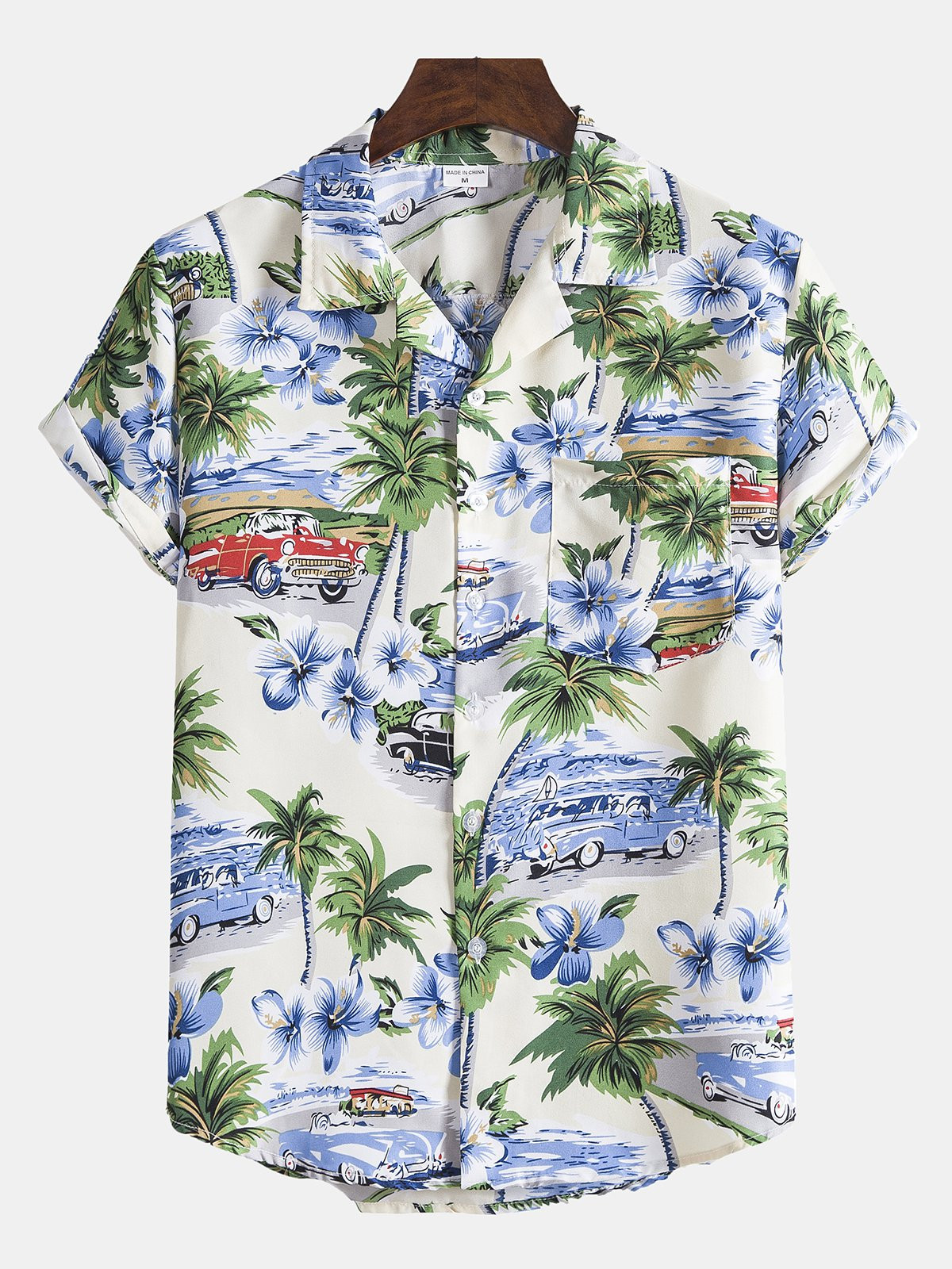 Mens Floral Authentic Hawaiian Shirts